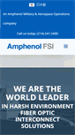 Mobile Screenshot of fibersystems.com